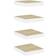 vidaXL - Wall Shelf 23.5cm 4pcs