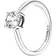 Pandora Sparkling Solitaire Ring - Silver/Transparent