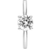 Pandora Sparkling Solitaire Ring - Silver/Transparent