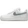 Nike Air Force 1 Low Glitter Swoosh - Summit White/Summit White/Grey Fog/Dusty Sage