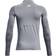 Under Armour HeatGear Mock Long Sleeve Kids - Steel/Black