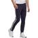 adidas Essentials Single Jersey Tapered Open Hem 3 Stripes Joggers - Legend Ink/White