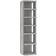 vidaXL - Shoe Rack 25x102cm