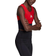 adidas Designed To Move Colorblock 3-Stripes Crop Top - Vivid Red/Legend Ink/White