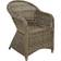 tectake 2 Poly- rattan luxury garden chair + cushion and back cushions Poltrona