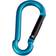 Munkees Pear-Shape Carabiner 8x80mm (Größe One Size, Blau)