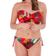 Fantasie Vilamoura Scarf Tie Bandeau Bikini Top - Lollipop