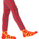 Happy Socks Pizza Sock - Red