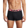 Nike Dri-FIT Essential Micro Boxer 3-pack - Black/Marina/Grey/Mystic Hibiscus