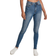 Urban Classics Ladies High Waist Skinny Jeans - Tinted Midblue Washed