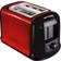 Moulinex Subito Tostapane 2 Fette 850W Nero-Rosso Tostapane