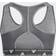 Adidas Powerreact Training Medium-Support Bra - Dark Grey Heather