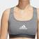 Adidas Powerreact Training Medium-Support Bra - Dark Grey Heather