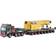 Kibri MAN SK with Scheuerle Platform Wagon with Rail Crane Upper Part 13600