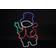 Star Trading Neoled Snowman Jullampa 75cm
