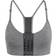 Adidas Aeroimpact Training Light-Support Bra - Dark Grey Heather/Black