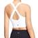 MP Shape Seamless Cross Strap Sports Bra - White