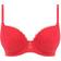 Freya Signature Padded Plunge Bra - Chilli Red