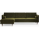 Swoon Porto Left-Hand Sofa 257cm 4 Seater