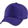 Beechfield Unisex Plain Original 5 Panel Baseball Cap - Purple