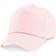 Beechfield Unisex Plain Original 5 Panel Baseball Cap - Pastel Pink