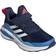 Adidas Kid's FortaRun Elastic Lace Top Strap - Dark Blue/Cloud White/Bright Blue