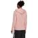 Adidas Essentials Single Jersey 3-Stripes Full-Zip Hoodie - Wonder Mauve/White