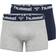 Hummel Mars Boxers 2-pack - Grey Melange/Total Eclipse