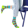 Happy Socks Circus Clown Sock - Green