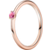 Pandora Solitaire Ring - Rose Gold/Pink