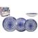 BigBuy Home Espiral Plate Sets 12pcs