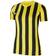 Nike Division IV Striped Short Sleeve Jersey Women - Yellow/Black/White