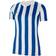 NIKE Division IV Striped Short Sleeve Jersey Women - White/Royal Blue/Black