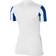 NIKE Division IV Striped Short Sleeve Jersey Women - White/Royal Blue/Black