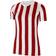 NIKE Division IV Striped Short Sleeve Jersey Women - White/University Red/Black