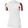 NIKE Division IV Striped Short Sleeve Jersey Women - White/University Red/Black