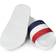 Moncler Basile Pool Slides - White Tricolour