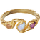 Maanesten Baila Ring - Gold/Tourmaline/Moonstone