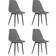 vidaXL - Chaise de Cuisine 84cm 4pcs