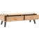 vidaXL Solid Spruce Natural TV Bench 110x35cm