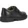 Geox Boys Shaylax Double Row Leather School Shoes - Black