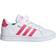 adidas Kid's Grand Court - Footwear White/Real Pink/Footwear White