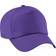 Beechfield Unisex Plain Original 5 Panel Baseball Cap - Purple