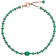 Pandora Sparkling Pavé Tennis Bracelet - Rose Gold/Green