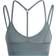 Adidas Yoga Essentials Light-Support Sports Bra - Blue Oxide