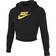 Nike Girl's Sportswear Club Cropped Hoodie - Black (DC7210-011)