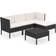 vidaXL 3094376 Lounge-Set, Tisch einschl. 3 Sofas