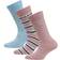 Hummel Alfie Socks 3-pack - Woodrose (214549-4852)