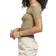 Urban Classics Ladies Off Shoulder Rib Tee - Khaki