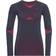 Odlo Fundamentals Perfor Long Sleeve T-shirt Women - Odyssey Gray/Diva Pink